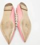 Valentino Vintage Pre-owned Leather flats Pink Dames - Thumbnail 6