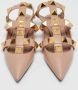 Valentino Vintage Pre-owned Leather flats Pink Dames - Thumbnail 3