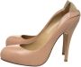 Valentino Vintage Pre-owned Leather heels Beige Dames - Thumbnail 3