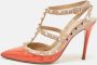 Valentino Vintage Pre-owned Leather heels Beige Dames - Thumbnail 2