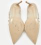 Valentino Vintage Pre-owned Leather heels Beige Dames - Thumbnail 6
