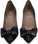Valentino Vintage Pre-owned Leather heels Black Dames - Thumbnail 3