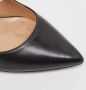 Valentino Vintage Pre-owned Leather heels Black Dames - Thumbnail 7