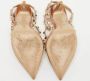 Valentino Vintage Pre-owned Leather heels Brown Dames - Thumbnail 6