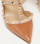 Valentino Vintage Pre-owned Leather heels Brown Dames - Thumbnail 7