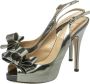 Valentino Vintage Pre-owned Leather heels Gray Dames - Thumbnail 3