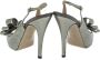 Valentino Vintage Pre-owned Leather heels Gray Dames - Thumbnail 4