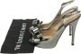 Valentino Vintage Pre-owned Leather heels Gray Dames - Thumbnail 7