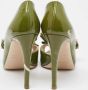 Valentino Vintage Pre-owned Leather heels Green Dames - Thumbnail 5