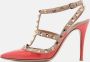 Valentino Vintage Pre-owned Leather heels Pink Dames - Thumbnail 2