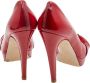 Valentino Vintage Pre-owned Leather heels Red Dames - Thumbnail 4