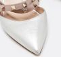 Valentino Vintage Pre-owned Leather mules Gray Dames - Thumbnail 7