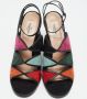 Valentino Vintage Pre-owned Leather sandals Multicolor Dames - Thumbnail 3