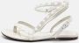 Valentino Vintage Pre-owned Leather sandals White Dames - Thumbnail 2