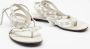 Valentino Vintage Pre-owned Leather sandals White Dames - Thumbnail 4