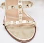 Valentino Vintage Pre-owned Leather sandals Yellow Dames - Thumbnail 7