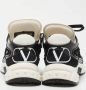 Valentino Vintage Pre-owned Leather sneakers Black Dames - Thumbnail 5