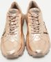 Valentino Vintage Pre-owned Leather sneakers Yellow Dames - Thumbnail 3