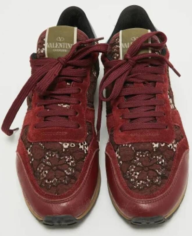 Valentino Vintage Pre-owned Mesh sneakers Multicolor Dames