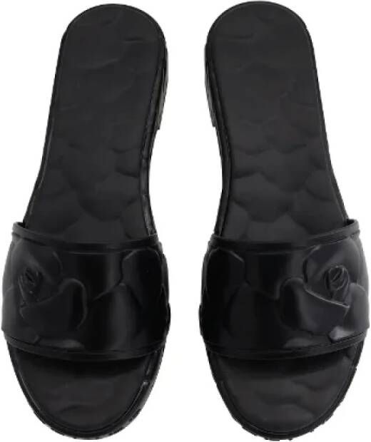 Valentino Vintage Pre-owned Rubber sandals Black Dames