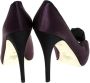 Valentino Vintage Pre-owned Satin heels Purple Dames - Thumbnail 4