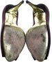 Valentino Vintage Pre-owned Satin heels Purple Dames - Thumbnail 5