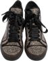 Valentino Vintage Pre-owned Satin sneakers Gray Dames - Thumbnail 2