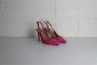Valentino Vintage Pre-owned Suede heels Pink Dames - Thumbnail 4