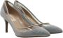Valentino Vintage Pre-owned Velvet heels Blue Dames - Thumbnail 4