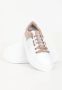Valentino Wit Beige Logo Sneakers Multicolor Dames - Thumbnail 3