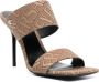 Versace High Heel Sandals Bruin Dames - Thumbnail 2