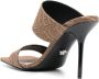 Versace High Heel Sandals Bruin Dames - Thumbnail 3