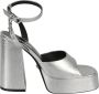 Versace Zilver-palladium sandalen met Medusa Head motief Gray Dames - Thumbnail 2