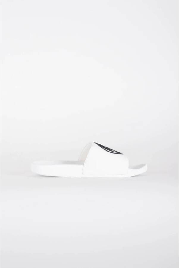 Versace Jeans Couture Sliders Wit Unisex