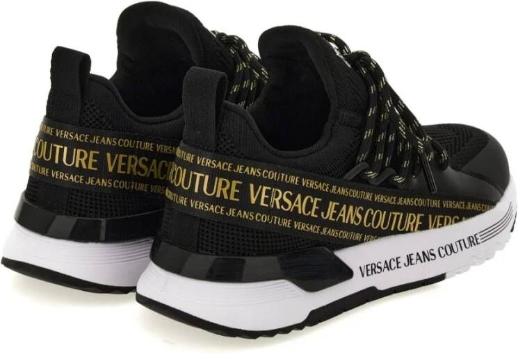 Versace Jeans Couture Stijlvolle Sneakers Black Dames