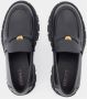 Versace Zwarte platte schoenen Mocassini Black Heren - Thumbnail 9