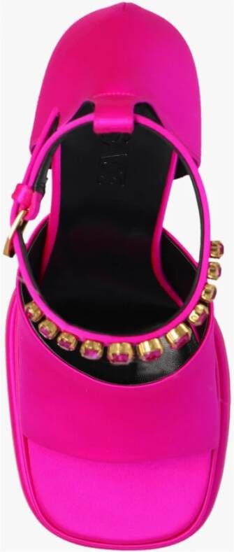 Versace Medusa Aevitas platform sandalen Roze Dames
