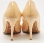 Versace Pre-owned Leather heels Beige Dames - Thumbnail 5
