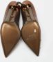 Versace Pre-owned Leather heels Brown Dames - Thumbnail 6