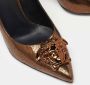 Versace Pre-owned Leather heels Brown Dames - Thumbnail 7