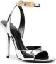 Versace Lakleren Sandalen met Gouden Medusa Plaque Gray Dames - Thumbnail 2