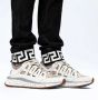 Versace Barocco Printed Sneakers Wit Dames - Thumbnail 15