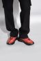 Versace Leren Sneakers met Trigreca Print Red Heren - Thumbnail 6