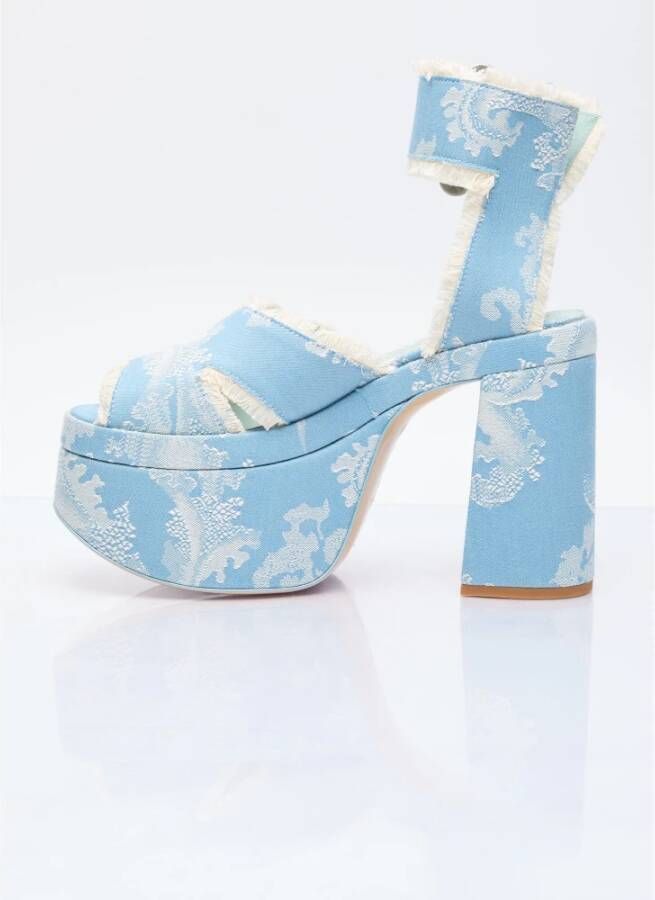 Vivienne Westwood High Heel Sandals Blue Dames