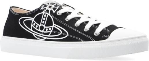 Vivienne Westwood Sneakers met logo Zwart Heren
