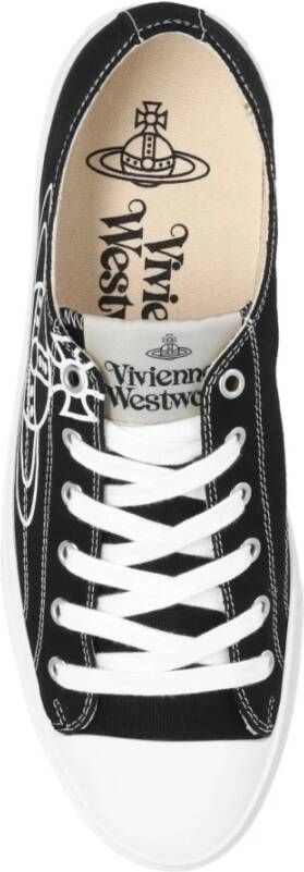Vivienne Westwood Sneakers met logo Zwart Heren