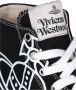 Vivienne Westwood Zwart en Wit Canvas High Top Sneakers Black Heren - Thumbnail 7