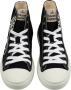 Vivienne Westwood Zwart en Wit Canvas High Top Sneakers Black Heren - Thumbnail 13