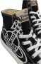 Vivienne Westwood Zwart en Wit Canvas High Top Sneakers Black Heren - Thumbnail 14