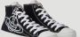 Vivienne Westwood Zwart en Wit Canvas High Top Sneakers Black Heren - Thumbnail 9